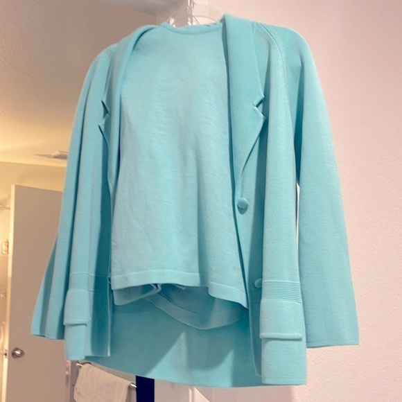𝅺VINTAGE 60s skirt suit SET Three piece suit vtg retro 70s homemade - Picture 1 of 1